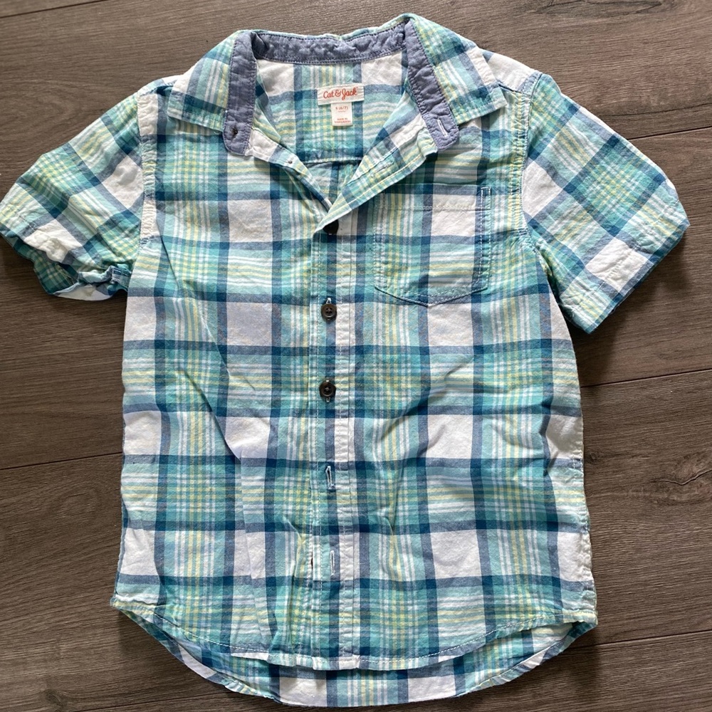 Plaid Button Up